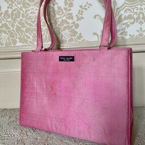 Kate Spade Pink Silk Bag